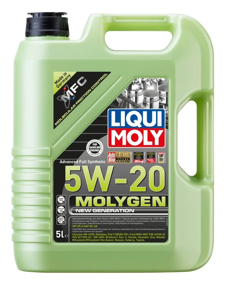 LIQUI MOLY 8540 MOLYGEN NEW GENERATION 5W-20 (5L)