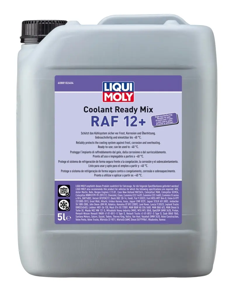LIQUI MOLY 8810 ANTICONGELANTE COOLANT READY MIX RAF 12+ (5L)