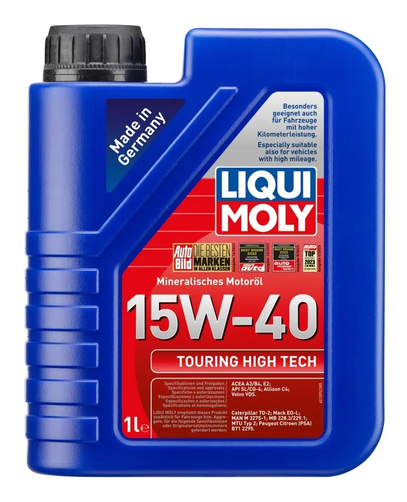 LIQUI MOLY 8905 TOURING HIGH TECH 15W-40 (1L)