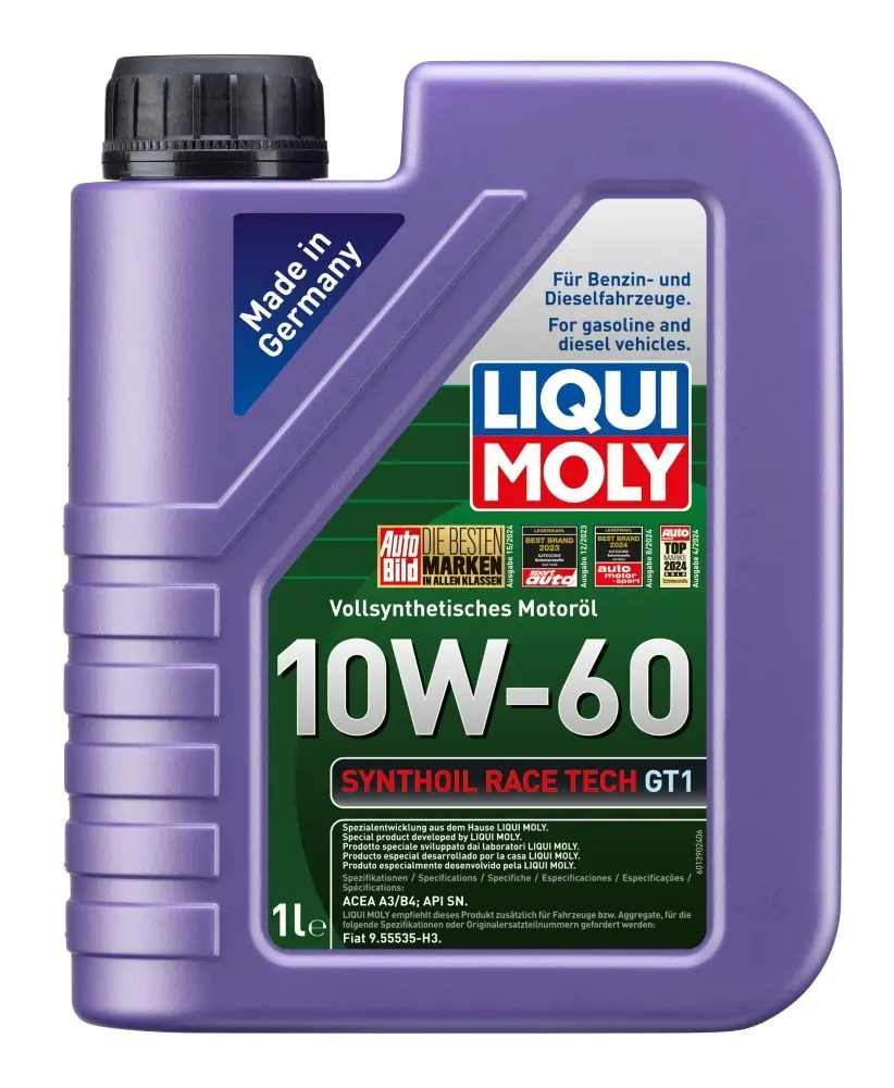 LIQUI MOLY 8908 SYNTHOIL RACE TECH GT1 10W-60 (1L)