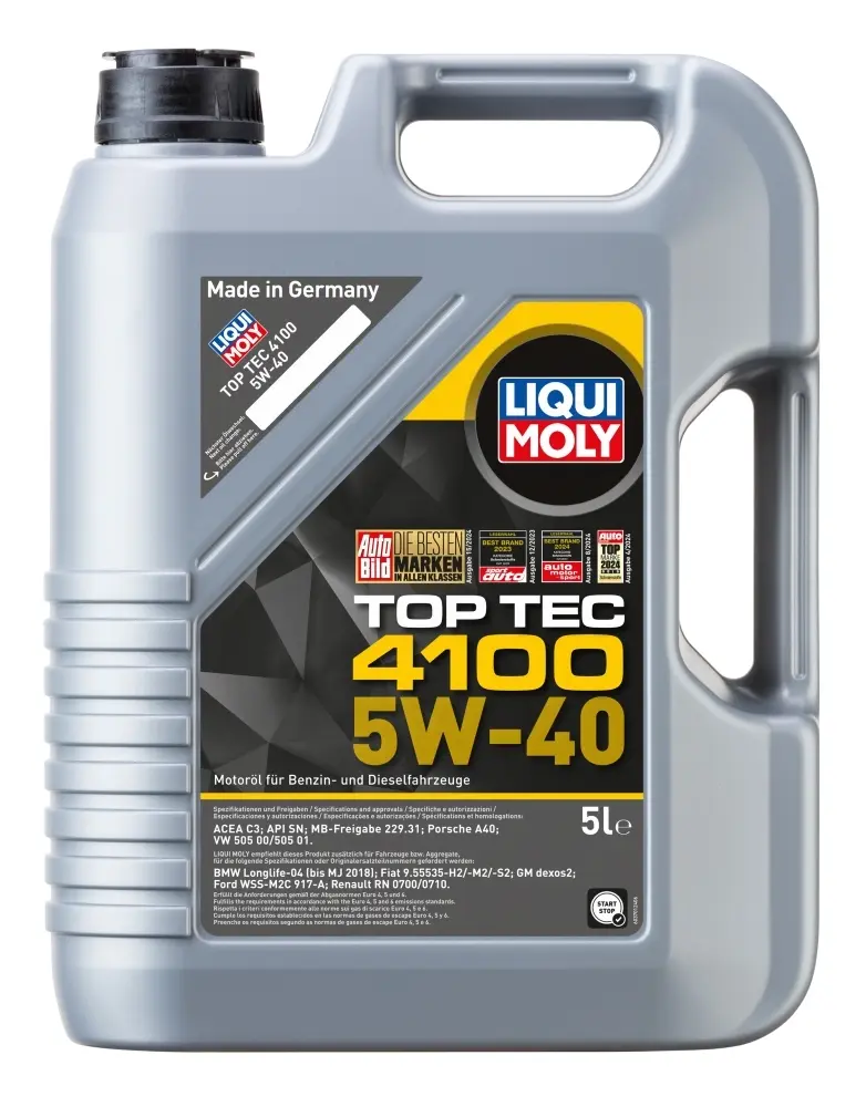 LIQUI MOLY 9511 TOP TEC 4100 5W-40 (5L)