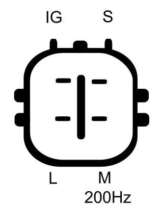 ALTERNADOR 85AMP 12V