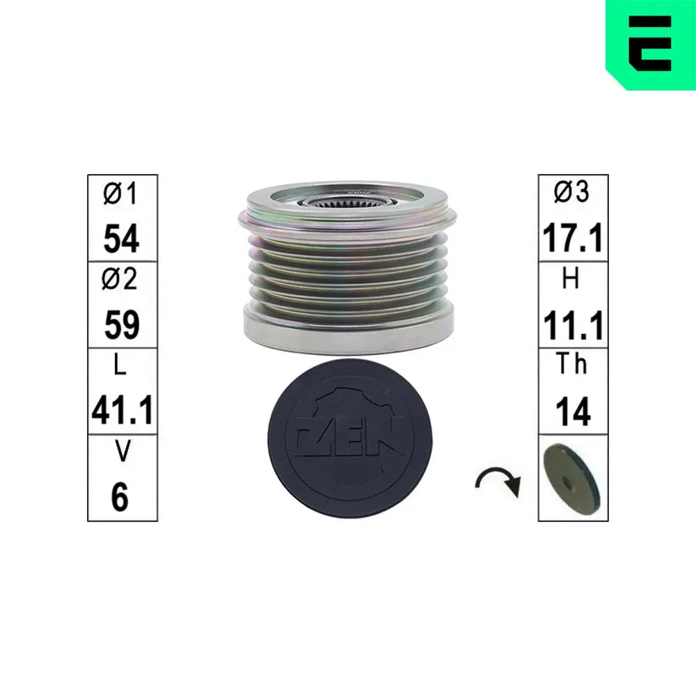 RUEDA LIBRE ALTERNADOR