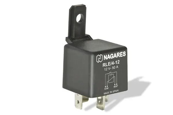 RELÉ INTERRUPTORES 50A. 12V. C/SOP.