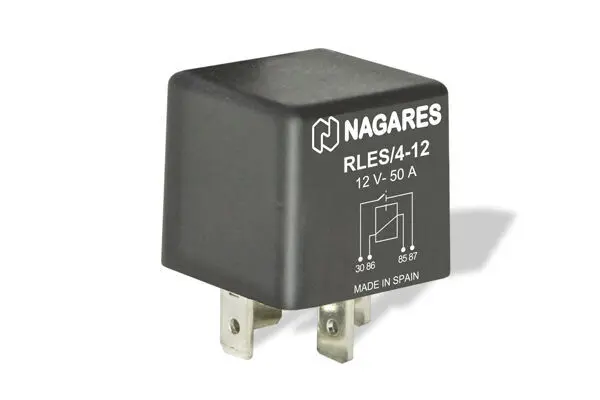 RELÉ INTERRUPTORES 50A. 12V. S/SOP.