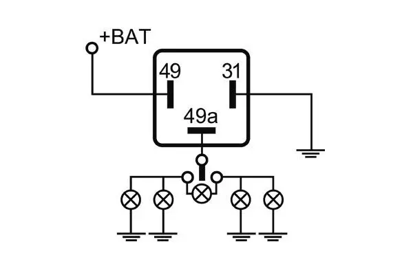 RELE INTERMITENCIA 12V