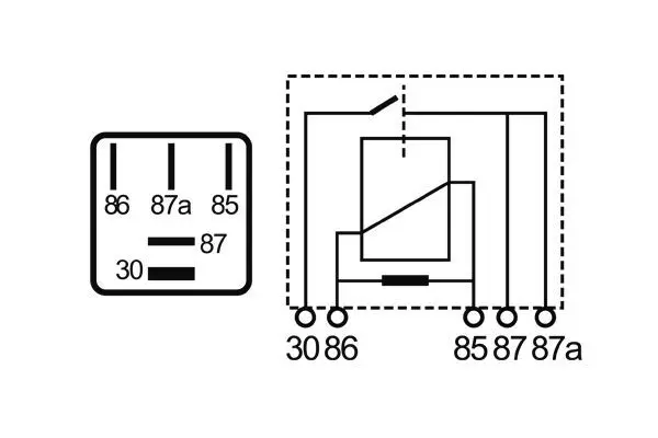 MICRO RELE INVERSOR 12V 20/10A
