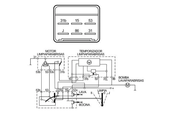 TEMPORIZADOR LIMPIAPARABRISAS DELAN