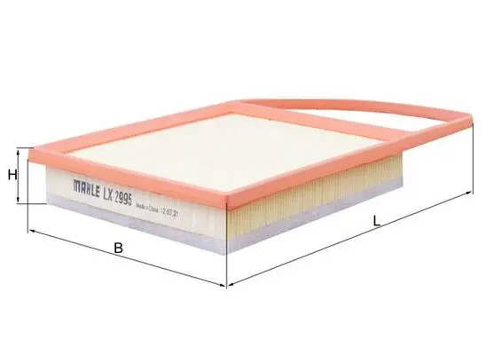 FILTRO DE AIRE MAHLE LX2995