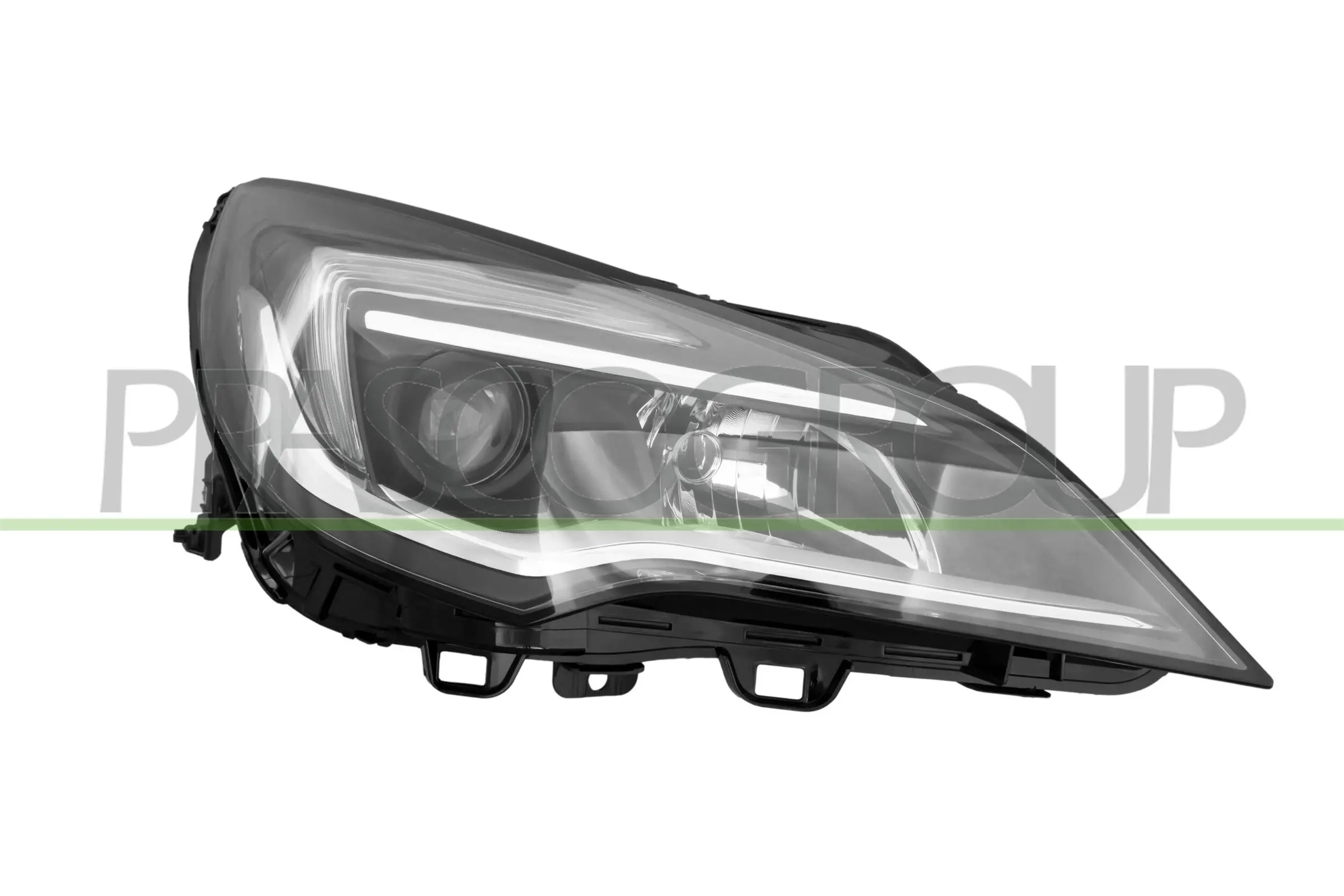 OPTICA DERECHA ELECTRICA H1+H7-CON