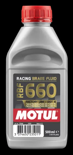 MOTUL RACING BRAKE FLUID 660 0,5LX12