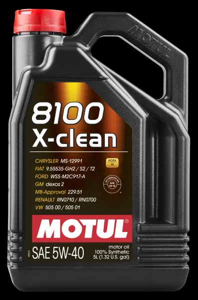 MOTUL 8100 X-CLEAN C3 5W40 5LX4
