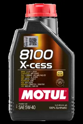 MOTUL 8100 X-CESS 5W40 1LX12
