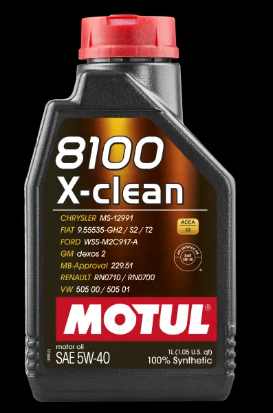 MOTUL 8100 X-CLEAN C3 5W40 1LX12