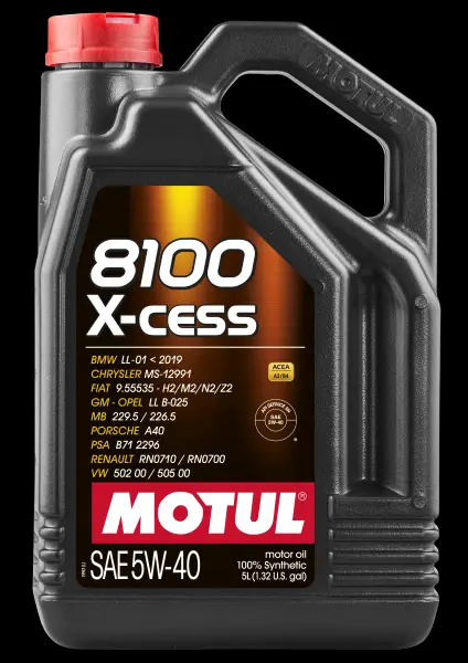 MOTUL 8100 X-CESS 5W40 5LX4