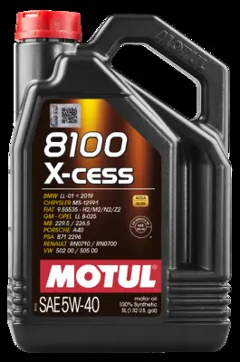 MOTUL 8100 X-CESS 5W40 5LX4