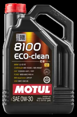 MOTUL 8100 ECO-CLEAN 0W30 5LX4