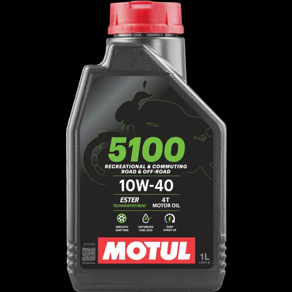 MOTUL 5100 10W40 4T 1LX12