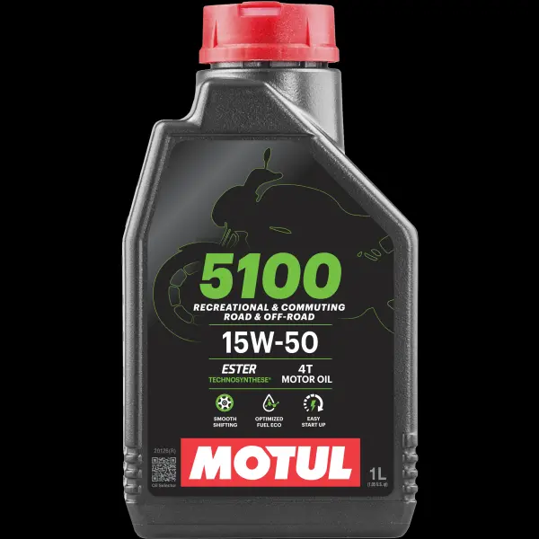 MOTUL 5100 15W50 4T 1LX12