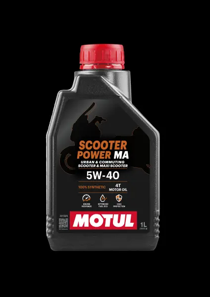MOTUL SCOOTER POWER 4T 5W40 MA 1LX12