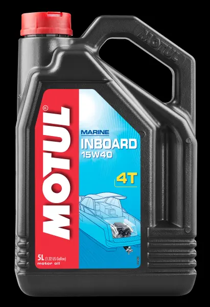 MOTUL INBOARD 4T 15W40 5LX4