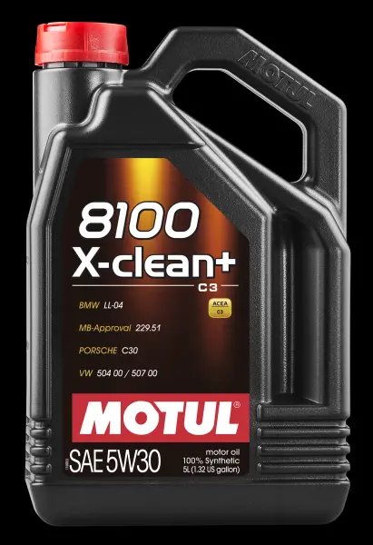 MOTUL 8100 X-CLEAN+ 5W30 5LX4