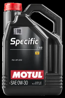 MOTUL SPECIFIC 2312 0W30 5LX4