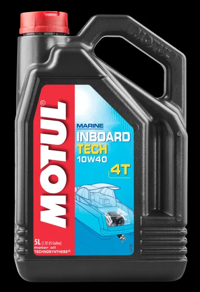MOTUL INBOARD TECH 4T 10W40 5LX4