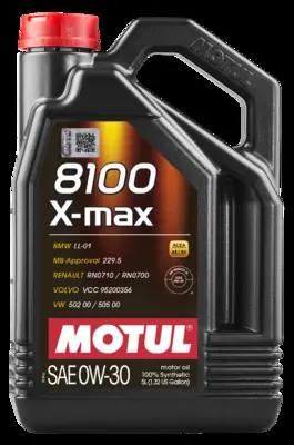 MOTUL 8100 X-MAX 0W30 5LX4