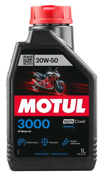 MOTUL 3000 20W50 4T 1LX12