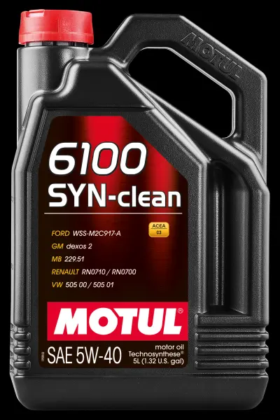 MOTUL 6100 SYN-CLEAN 5W40 C3 5LX4