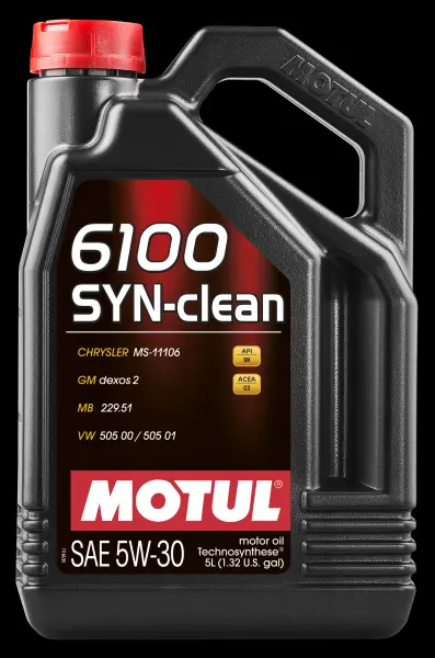 MOTUL 6100 SYN-CLEAN 5W30 C3 5LX4