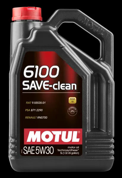 MOTUL 6100 SAVE-CLEAN 5W30 C2 5LX4