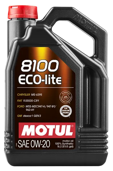MOTUL 8100 ECO LITE 0W20 5LX4