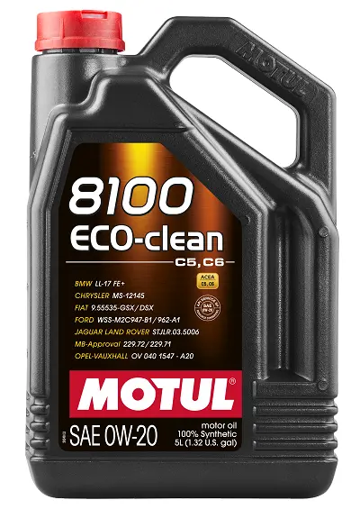MOTUL 8100 ECO-CLEAN 0W20 5LX4