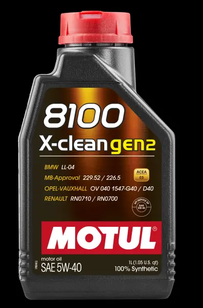 MOTUL 5W40 8100 X-CLN GEN2 1L