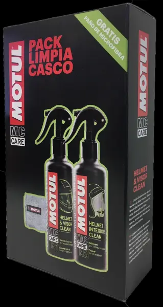 MOTUL PACK LIMPIA CASCOS (M1+M2) 0,