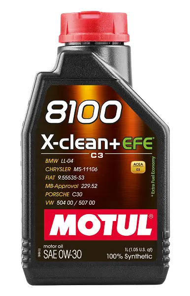 MOTUL 0W30 8100 X-CLN+ EFE 1L