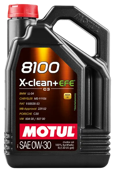 MOTUL 0W30 8100 X-CLN+ EFE 5L