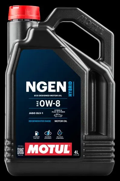 NGEN HYBRID 0W8 4L