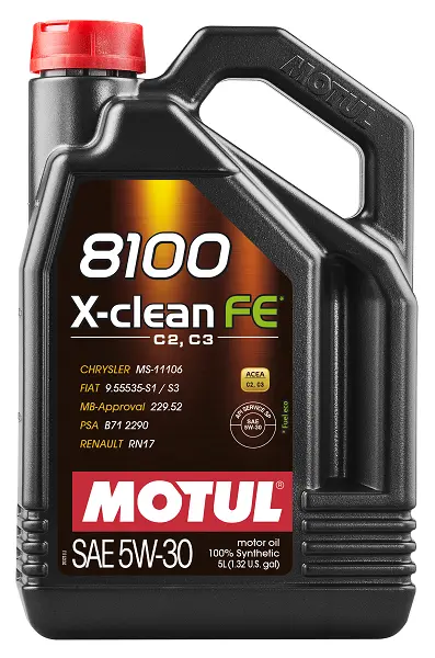 MOTUL 8100 XCLEAN FE 5W30 4X5L