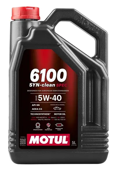 6100 SYN CLEAN SPC 5W40 5L