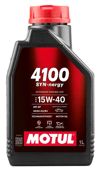 MOTUL 4100 SYN-NERGY 15W40 12X1L