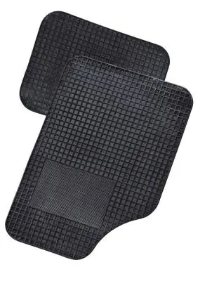 KRW ALFOMBRA MOSCU PVC NEGRA 4UD