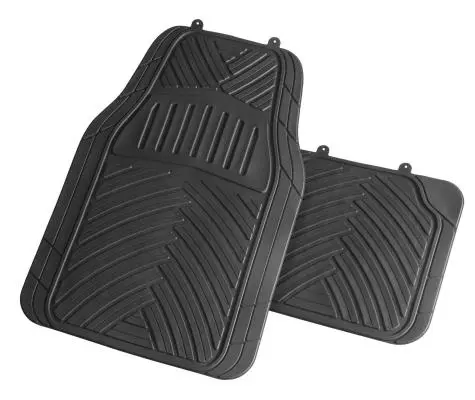KRW ALFOMBRA TOKYO PVC NEGRA 4UD