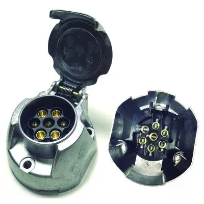 KRW CONECTOR HEMBRA 7 POLOS METAL