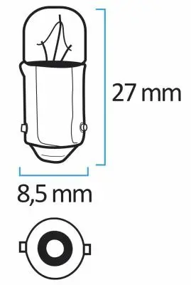 KRW LAMP CONTROL T4W 12V 4W