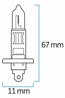 KRW LAMP H1 24V 70W