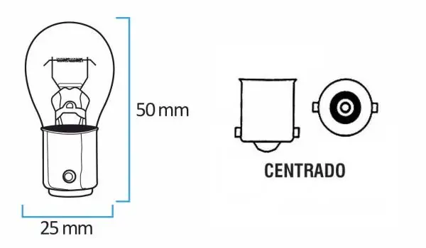 KRW LAMP UN POLO 12V 21W