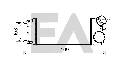 INTERCOOLER PARA APLICACIÓN OE